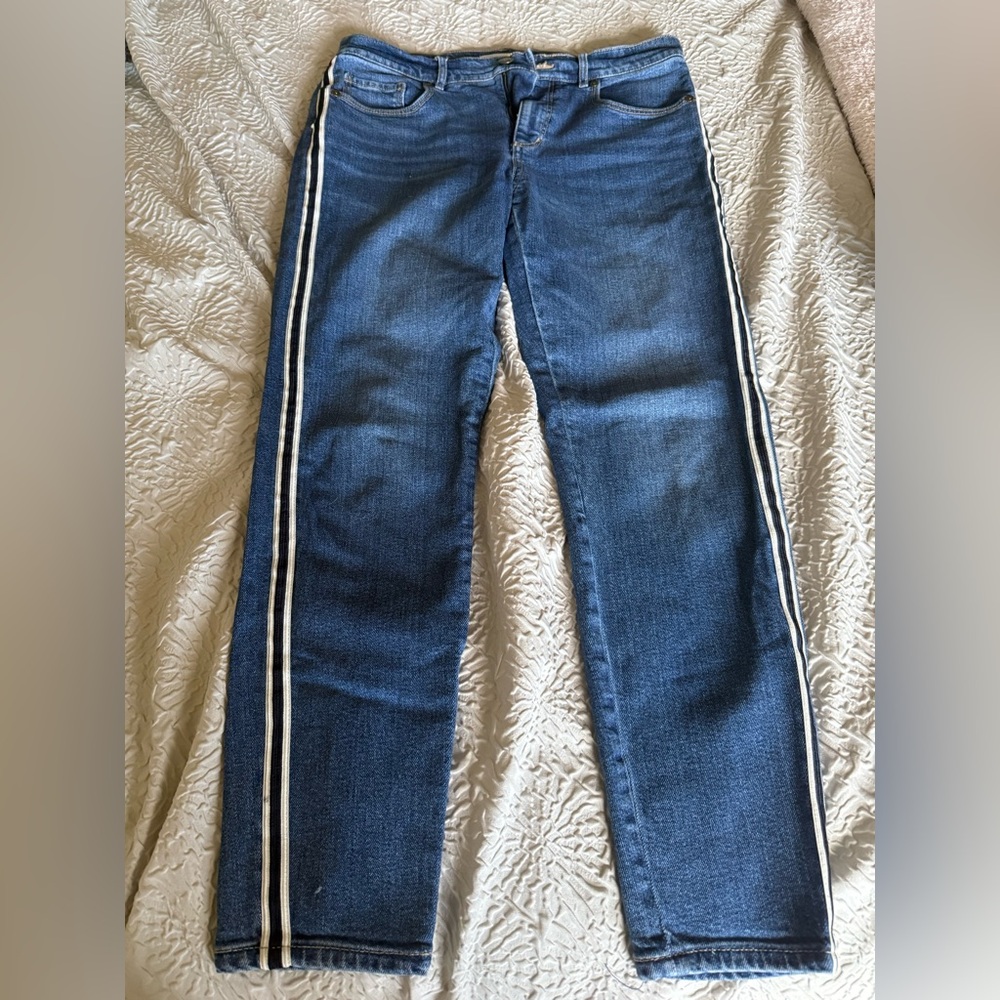 LOFT Jeans with side stripe